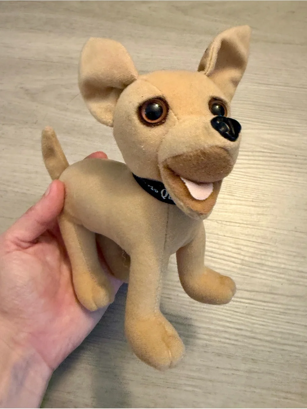 Vintage 1997 Applause Taco Bell plush Chihuahua dog-Yo Quiero Taco Bell-NO SOUND
